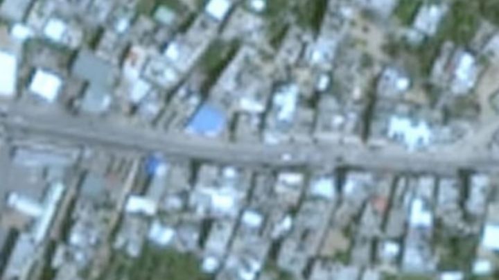 Reportan imágenes borrosas de Franja de Gaza; Google Maps no deja ver el territorio
