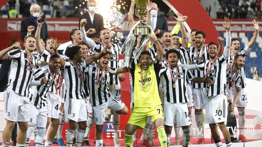 La Juventus se alza con la Copa Italia; ahora va por un lugar en la Champions
