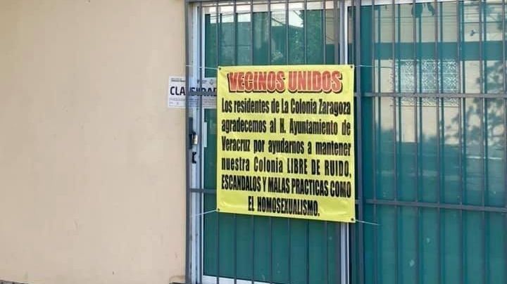 Cierre de bar gay causa felicidad entre los vecinos; activistas protestan por mensaje homofóbico