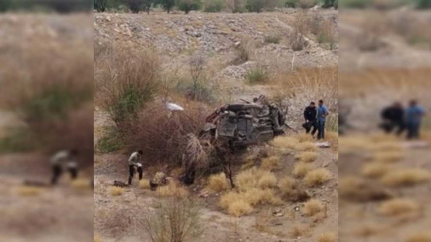 Hermosillo: Joven resulta lesionado tras volcar su auto en el Río Sonora