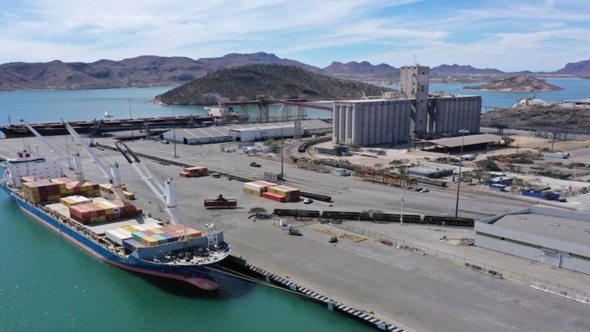 Guardia Nacional localiza contenedor con droga en Guaymas; tenía como destino España