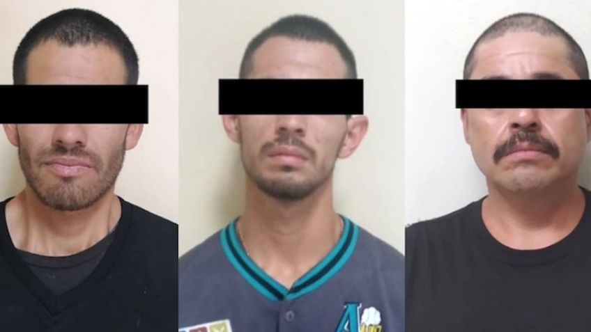 Capturan a tres presuntos 'tiradores' al norte de Sonora; aseguran 35 pastillas de fentanilo