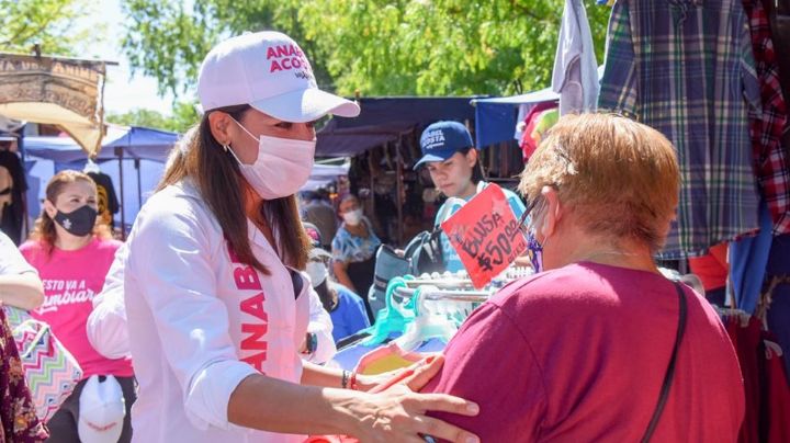 Anabel Acosta se compromete a impulsar la economía familiar en Cajeme: "Saldremos adelante"