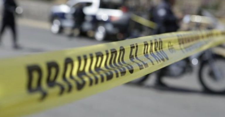 Acordonan el sitio del crimen