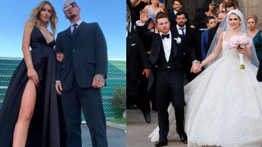 ¿No la paso bien? Tras asistir con Valentina, J Balvin le envía mensaje a 'Canelo' sobre su boda