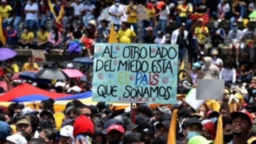 Lamentable: Protestas en Colombia dejan varios heridos y 2 muertos, entre ellos una bebé