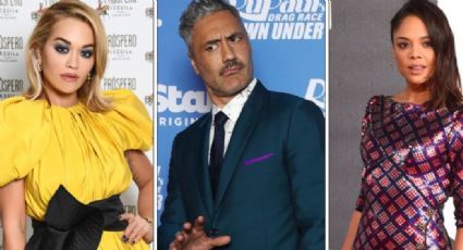 Rita Ora no oculta su amor por Taika Waititi y Tessa Thompson; son captados en beso de 3