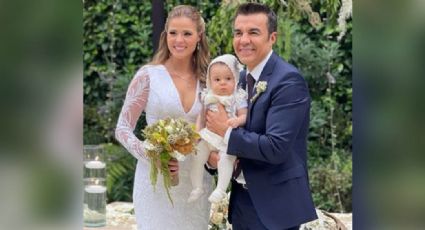 Los recién casados, Adrián Uribe y Thuany Martins celebran los 7 meses de su hija Emily