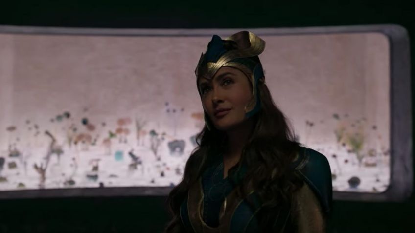 Salma Hayek se convierte en superheroína de Marvel para el primer trailer de 'Eternals'