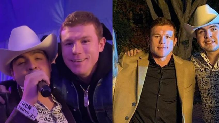 "Me gustó mucho": Saúl 'Canelo' Álvarez recibe este regalo de bodas de famoso cantante