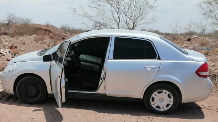Encuentran 16 kilos de droga dentro de un auto abandonado en Navojoa