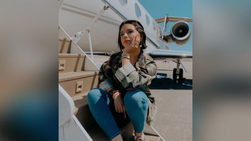 Ángela Aguilar se roba hasta los corazones en Instagram con entallado 'outfit'