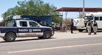 Violencia en Empalme: Sicarios ultiman a balazos a hombre frente a taller mecánico