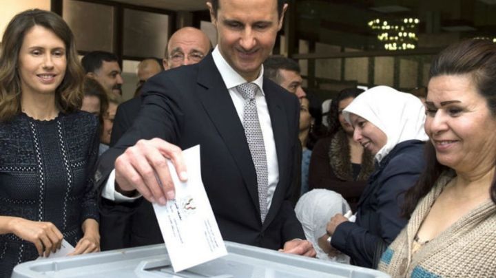 VIDEO: Bashar al-Assad es reelegido en Siria; arrasó con el 95 por ciento de los votos