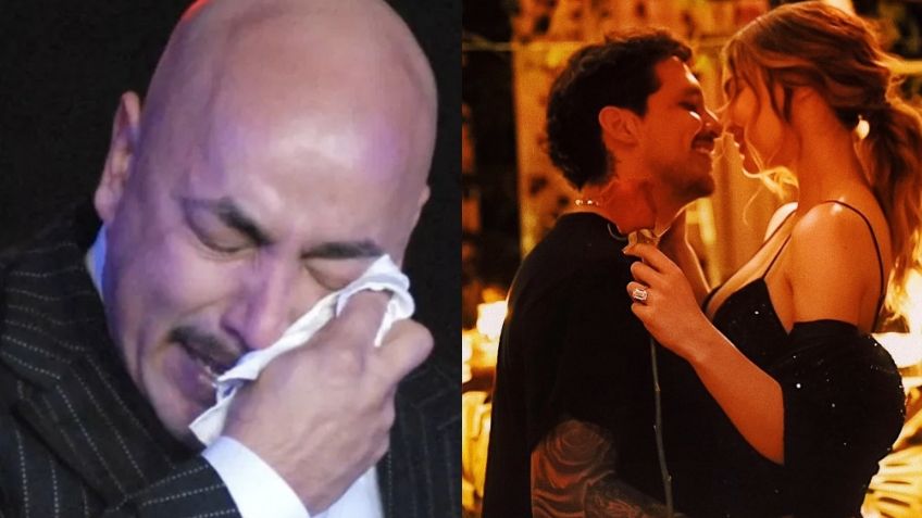 VIDEO: Con todo y helicóptero, acosan a Lupillo Rivera tras compromiso de Nodal y Belinda