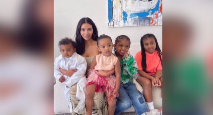 En medio de tormentoso divorcio, Kim Kardashian y sus 4 hijos se contagian de Covid-19