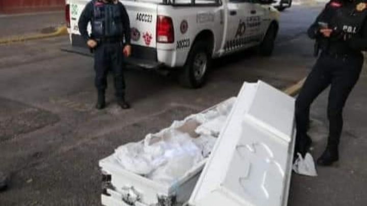 ¡De no creerse! Hallan ataúd abandonado en CDMX; Internet lanza estas teorías sobre el caso