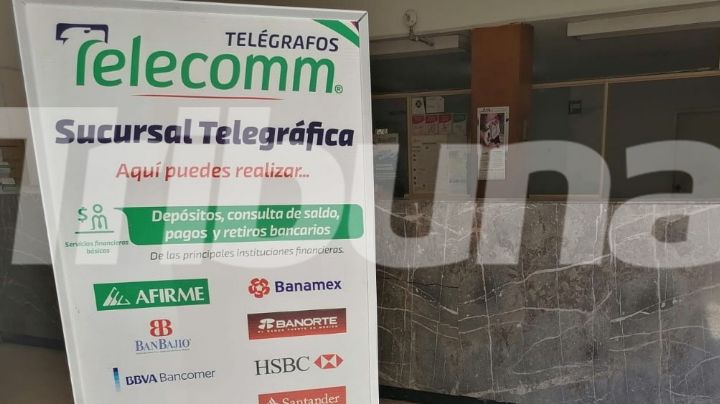Habitantes de Empalme se manifiestan por el cierre de las oficinas de Telégrafos