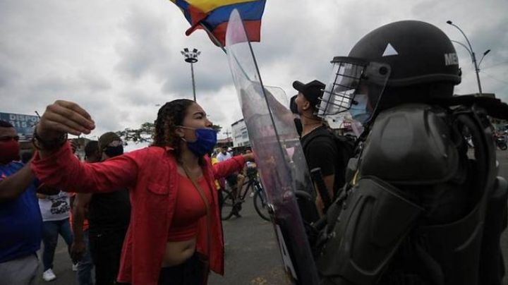 #ColombiaEnAlertaRoja: Paro nacional en Colombia suma un mes y así es como se ve