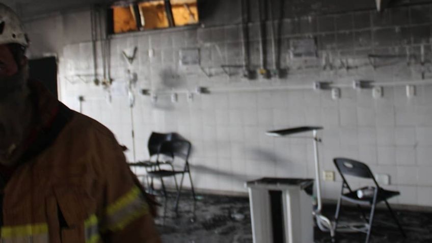 FOTOS: Voraz incendio consume hospital Covid-19 en Brasil; se reportan 4 muertos