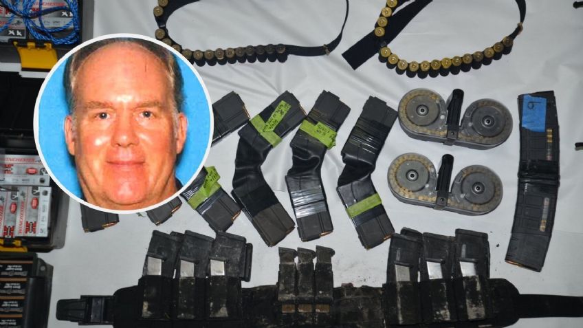 Armas, bombas y municiones, así era el arsenal que Sam Cassidy tenía oculto en casa