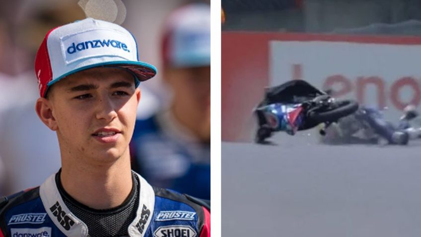 FUERTE VIDEO: Muere piloto Jason Dupasquier tras brutal accidente en GP de Italia; tenía 19 años