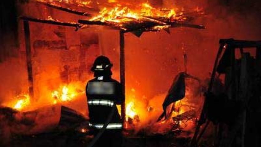 Muere calcinado menor de 2 años en voraz incendio de una vivienda en Tamaulipas