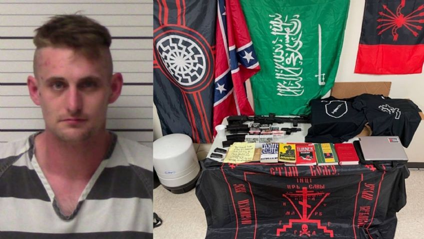 Planeaba una masacre: Arrestan a un supremacista blanco preparado para atacar un Walmart