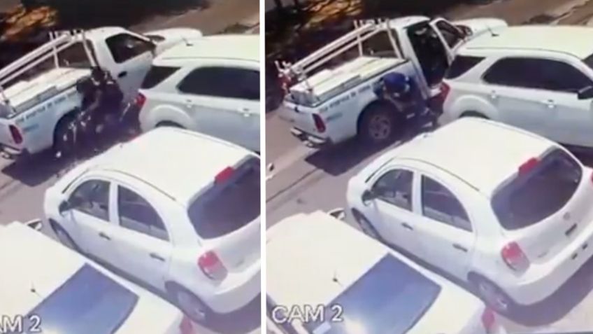 FUERTE VIDEO: A sangre fría, sicarios asaltan a Alberto al salir del banco y lo matan de dos tiros