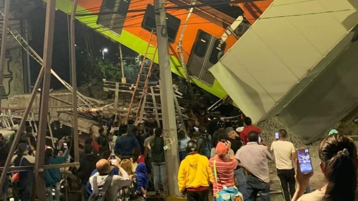 (BRUTAL VIDEO) "¡Rómpelo!": Así ayudaron vecinos a víctimas de accidente en Metro de CDMX