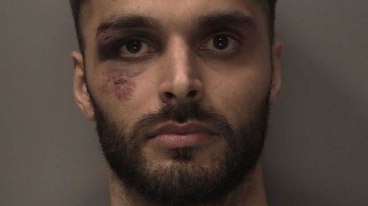 ¡Inhumano! Hombre utiliza a un bebé de 7 meses como escudo humano contra la Policía