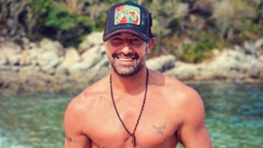 Gabriel Soto acalora las redes al posar de esta manera; su prometida, Irina Baeva reacciona