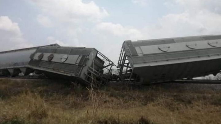 (FOTOS) Se reporta nuevo accidente ferroviario: Tren 'La Bestia' se descarrila en Veracruz