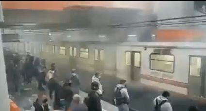 VIDEO: Reportan presencia de humo en estación de la Línea A del Metro de la CDMX