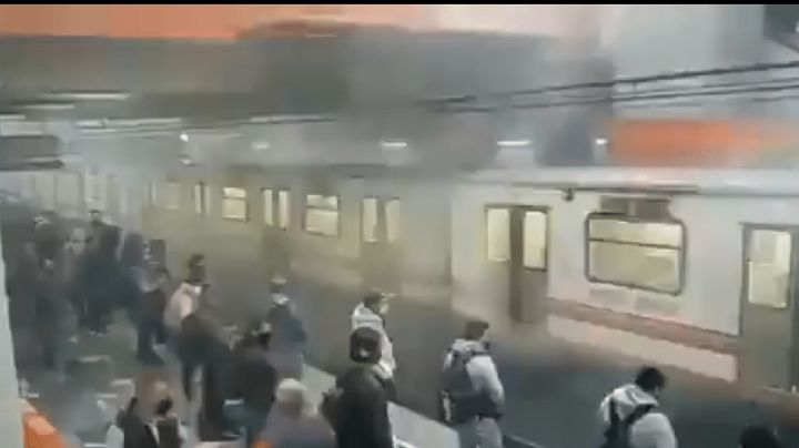 VIDEO: Reportan presencia de humo en estación de la Línea A del Metro de la CDMX