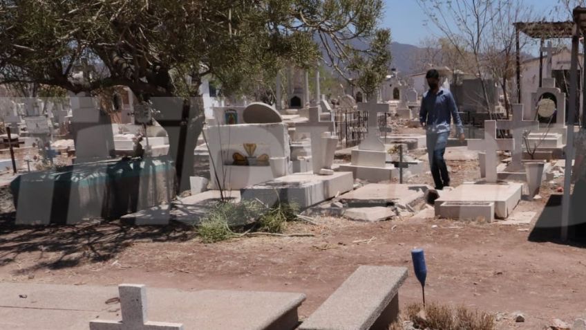 Cajemenses temen que se abran las tumbas, tras la limpieza de panteones por el Día de las Madres