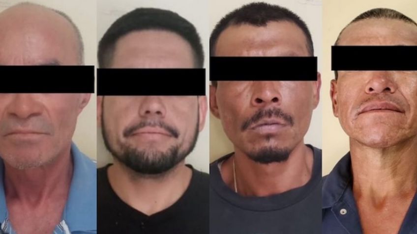 Atrapan a cuatro presuntos 'tiradores' al norte de Sonora; les aseguran 40 envoltorios de droga