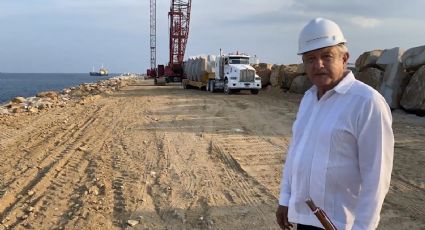 Asegura AMLO qué rompeolas de Salina Cruz va a ser cuidado por Semar y no por particulares