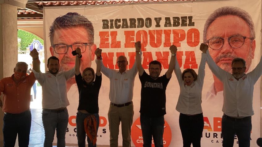 Dante Delgado se presenta ante jóvenes en Ciudad Obregón, en apoyo a Ricardo Bours y Abel Murrieta