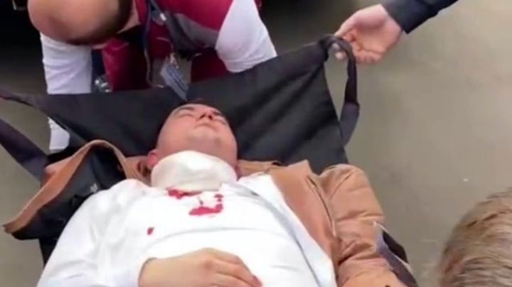 Activista bielorruso se abre la garganta en corte; el gobierno quiere que se declare culpable