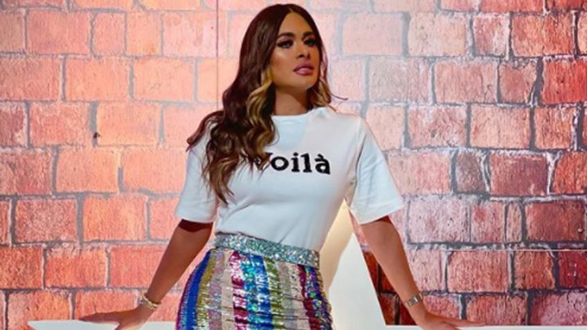 "Bombón": Galilea Montijo derrite a Instagram con coqueto 'look' de vaquerita en Televisa