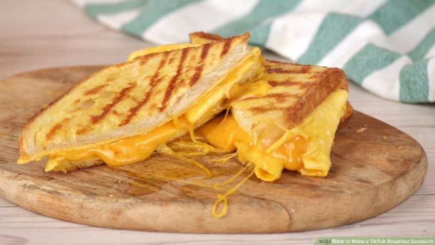 ¡Es muy fácil! Descubre cómo preparar el sándwich de huevo viral de TikTok