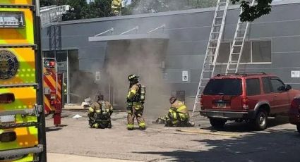 Choque contra centro de donación de plasma deja un incendio y 3 muertos en Pittsburgh