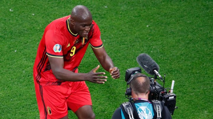 VIDEO: Romelu Lukaku anota gol en la Eurocopa y se lo dedica a Christian Eriksen