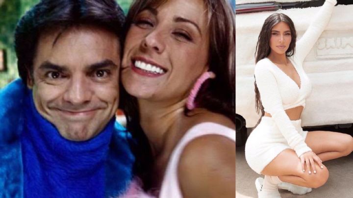 Eugenio Derbez y Consuelo Duval reaccionan a las fotos de Kim Kardashian vestida de peluche