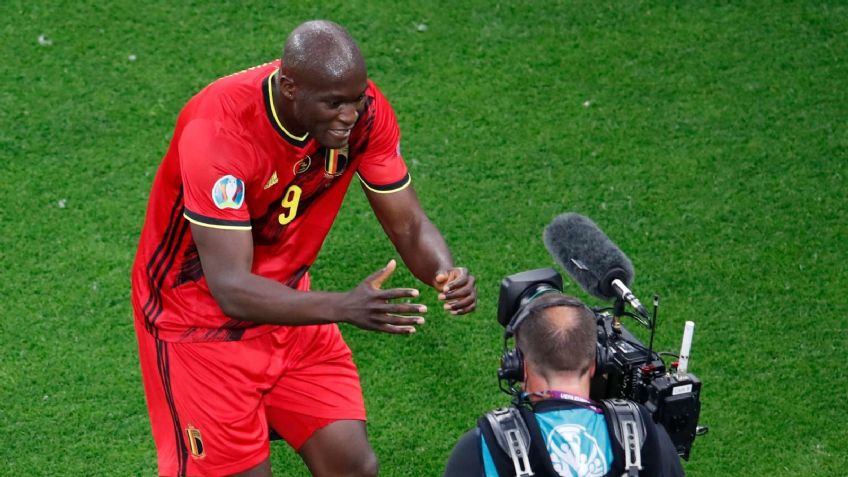 VIDEO: Romelu Lukaku anota gol en la Eurocopa y se lo dedica a Christian Eriksen