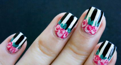 ¡Lleva el estilo en tus manos! Estos diseños de uñas con flores 'vintage' te fascinarán