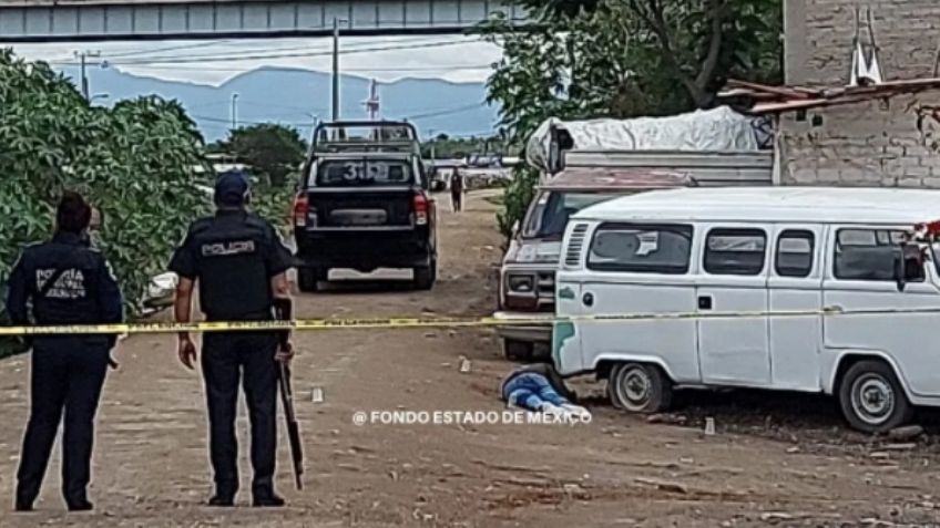 Sale de la cárcel y termina muerto por "deuda" de droga; lo balearon en Edomex