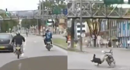 FUERTE VIDEO: ¡A sangre fría! Ladrón mata de 3 tiros a joven que lo enfrentó por robar su moto