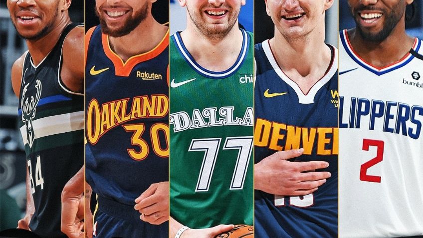 Brillan con luz propia; Jokic, Antetokounmpo y Doncic lideran el equipo All-NBA 2020-21